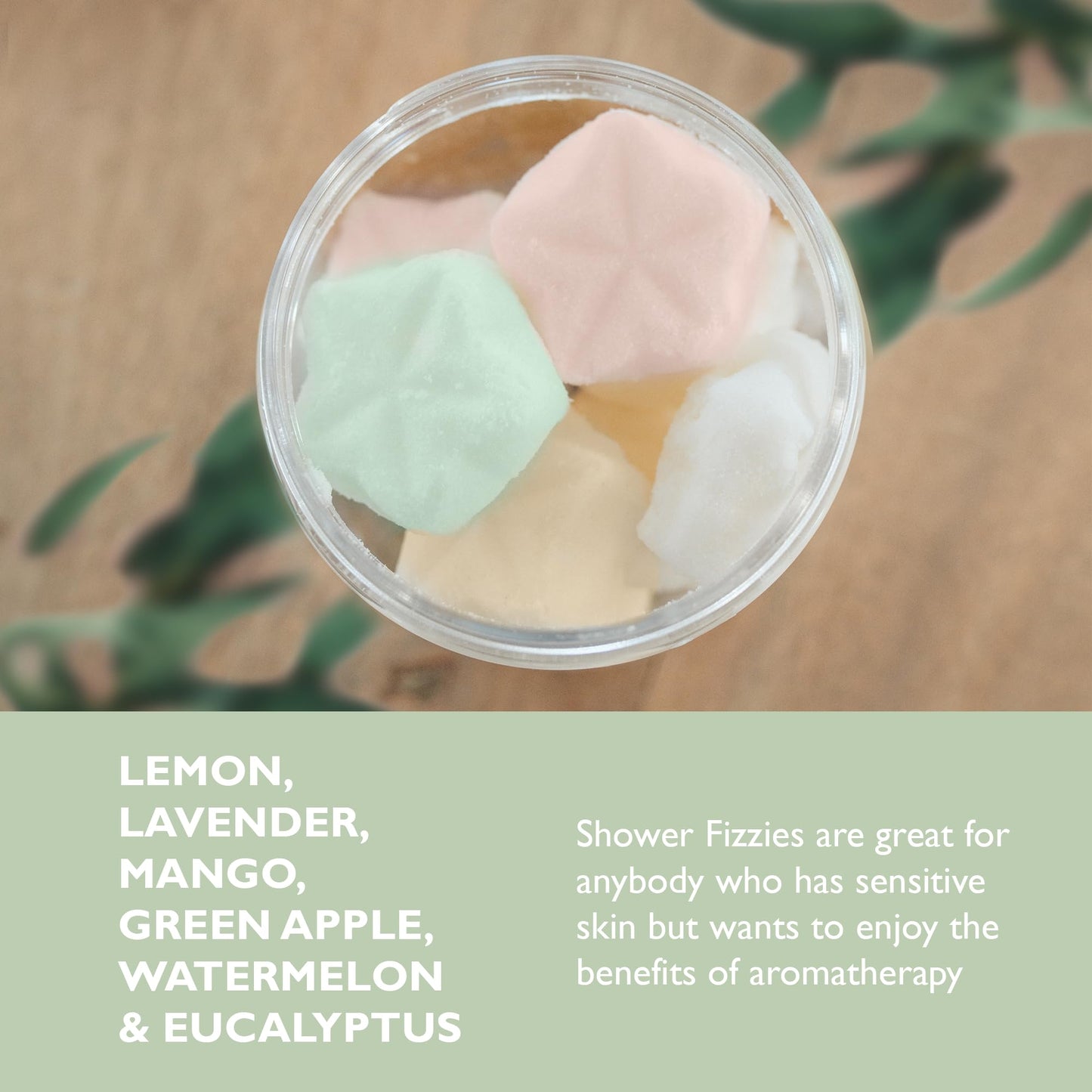 Marbela Variety Pack Shower Fizzies Aromatherapy - 12 pcs Multi-Scent Shower Steamers for Men and Women, Handmade Vegan Bath Essentials, Aromatherapy Beauty and Personal Care Marbela