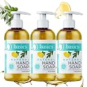 Brittanie's Thyme Basics Natural Olive Oil Hand Soap, Lemon Sage - 12 fl oz, Pack of 3 - Cruelty Free, Vegan, No Synthetic Additives, No Sulfates Beauty & Personal Care Brittanie's Thyme