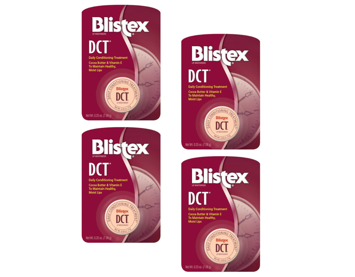 Blistex DCT Daily Conditioning Treatment, 0.25 oz (Bundle of 4) Beauty and Personal Care Blistex