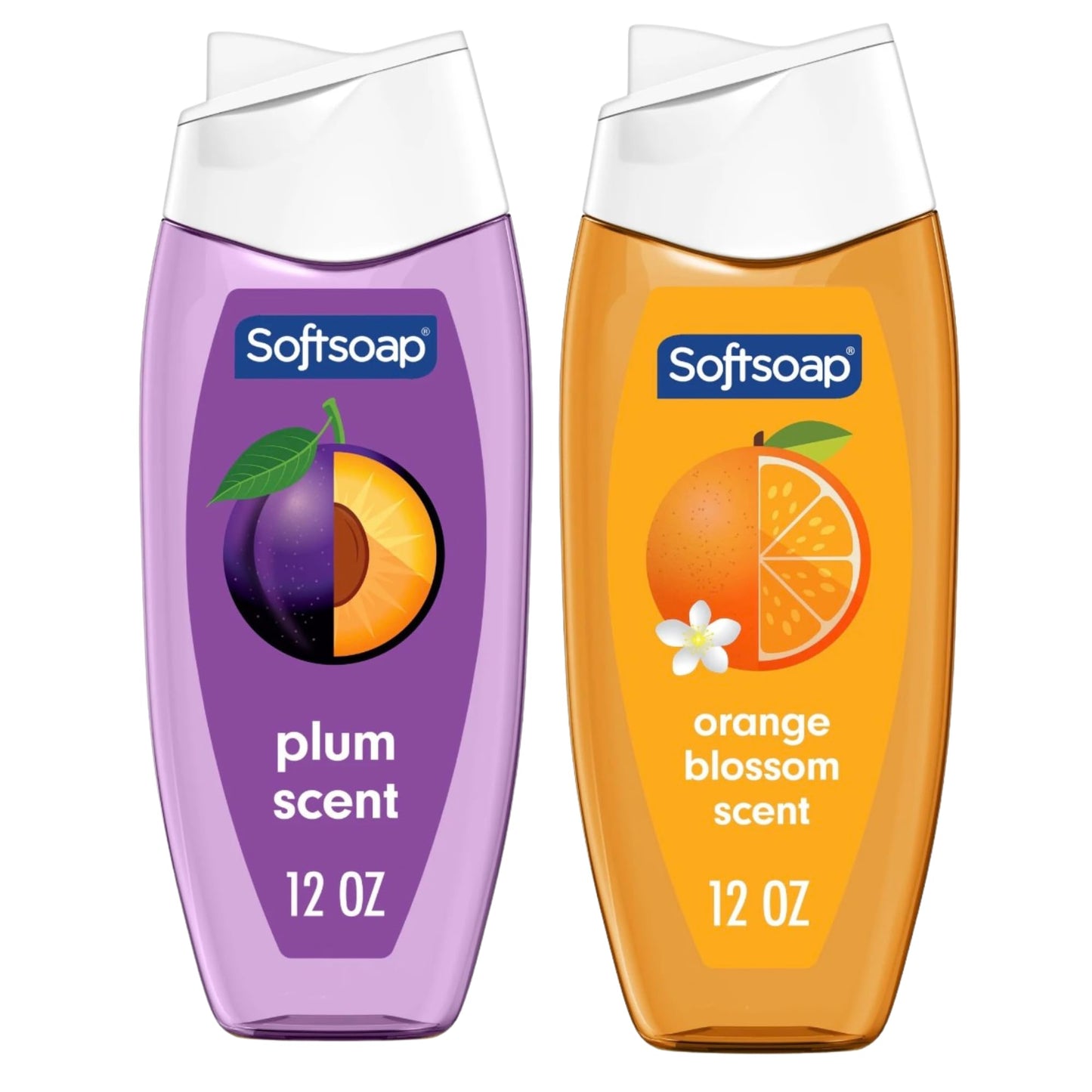 Softsoap Limited Edition Summer Scented Moisturizing Body Wash, Plum and Orange Blossom, 12 oz Each, 2 Pack Beauty & Personal Care Softsoap