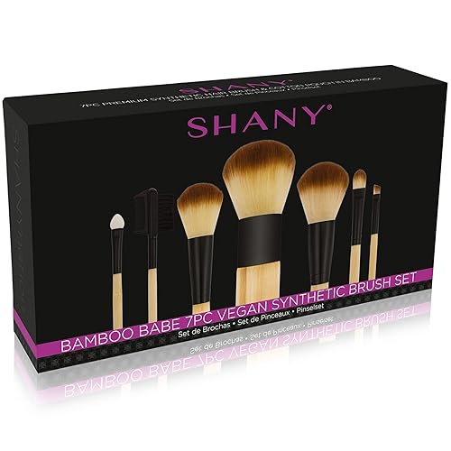 SHANY Bamboo Makeup Brush Set - Old Packaging and Style Beauty & Personal Care SHANY