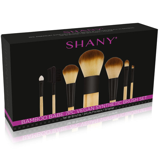 SHANY Bamboo Makeup Brush Set - Old Packaging and Style Beauty & Personal Care SHANY