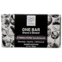 One Bar Shave & Shower Stimulating Sandalwood One With Nature 3.5 oz Bar Soap Beauty & Personal Care One With Nature