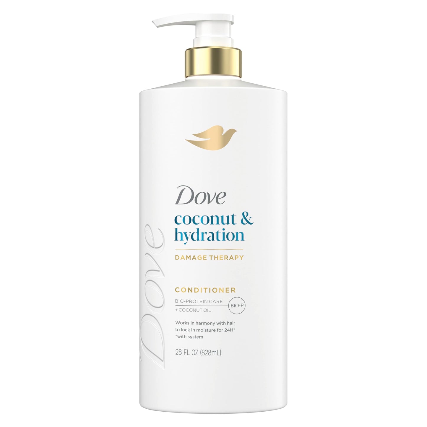 Dove Conditioner Coconut & Hydration for Dry Hair with Bio-Protein Care Technology and Coconut Oil 28 Fl Oz Beauty & Personal Care Dove