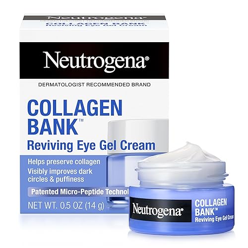 Neutrogena Collagen Bank Reviving Eye Cream, Under Eye Cream, Helps Preserve Collagen, Visibly Improves Dark Circles, Puffiness, Fine Lines, Texture Beauty & Personal Care Neutrogena