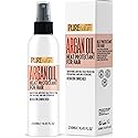Moroccan Argan Oil Heat Protectant Spray for Hair - Leave In Thermal Guard against Flat Iron, Straightener and Blow Dry Damage - Hydrating Anti Frizz Beauty & Personal Care PURE NATURE LUX SPA