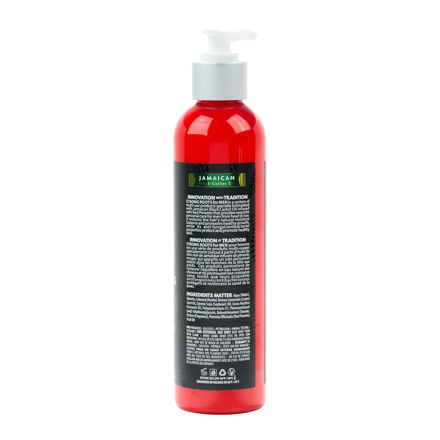 Strong Roots Men Texture Curl Cream - Flexible Hold & Soft Touch, Enhances and Defines Curl, Moisturizing, Easy to Style, Anti Frizz, Jamaican Black Beauty & Personal Care Tropic Isle Living