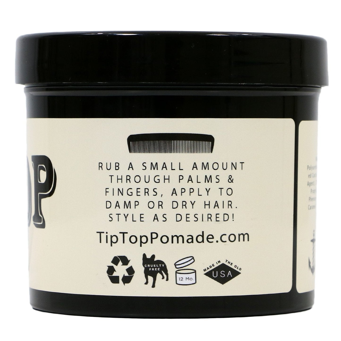 TIP TOP Original Water Based Pomade 32 oz Beauty & Personal Care TipTop
