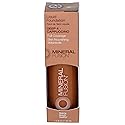 Mineral Fusion Full Coverage Foundation, Liquid Foundation - Deep 4- Deep Complexion w/Golden Undertones, Lightweight Matte Finish, Up to 12 Hr Beauty & Personal Care Mineral Fusion