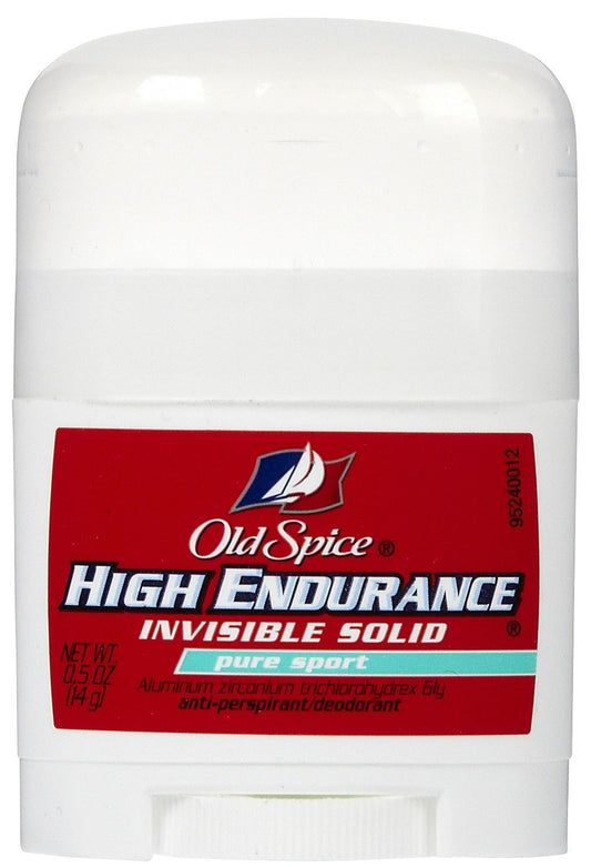 Old Spice High Endurance Invisible Solid Antiperspirant/Deodorant, Pure Sport - 0.5 oz Beauty & Personal Care Old Spice