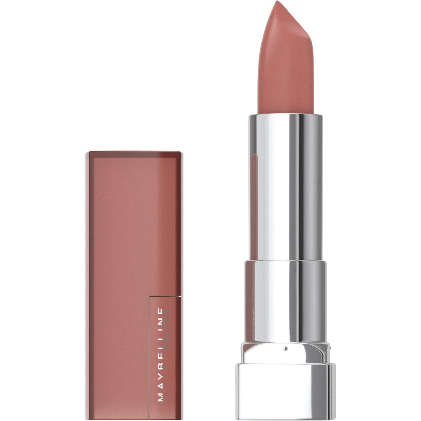 Maybelline Color Sensational Lipstick, Lip Makeup, Matte Finish, Hydrating Lipstick, Nude, Pink, Red, Plum Lip Color, Daringly Nude, 0.15 oz; Beauty & Personal Care MAYBELLINE