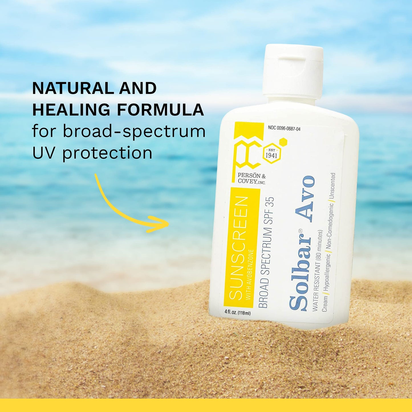 Solbar AVO SPF 35 Suncreen, 4 Oz Beauty & Personal Care Solbar