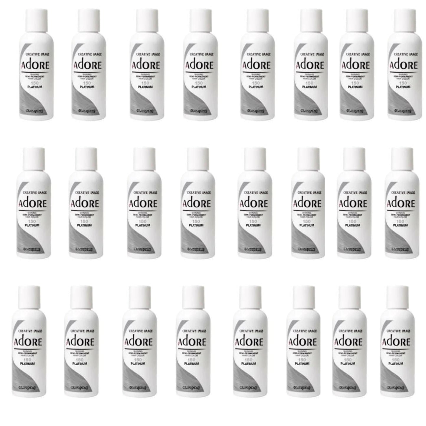 Adore Semi Permanent Hair Color - Vegan and Cruelty-Free Hair Dye - 4 Fl Oz - 155 Titanium (Pack of 1) Beauty & Personal Care Adore
