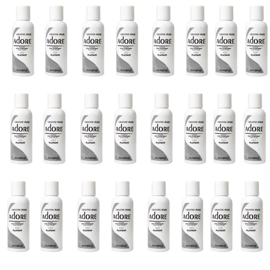 Adore Semi Permanent Hair Color - Vegan and Cruelty-Free Hair Dye - 4 Fl Oz - 155 Titanium (Pack of 1) Beauty & Personal Care Adore