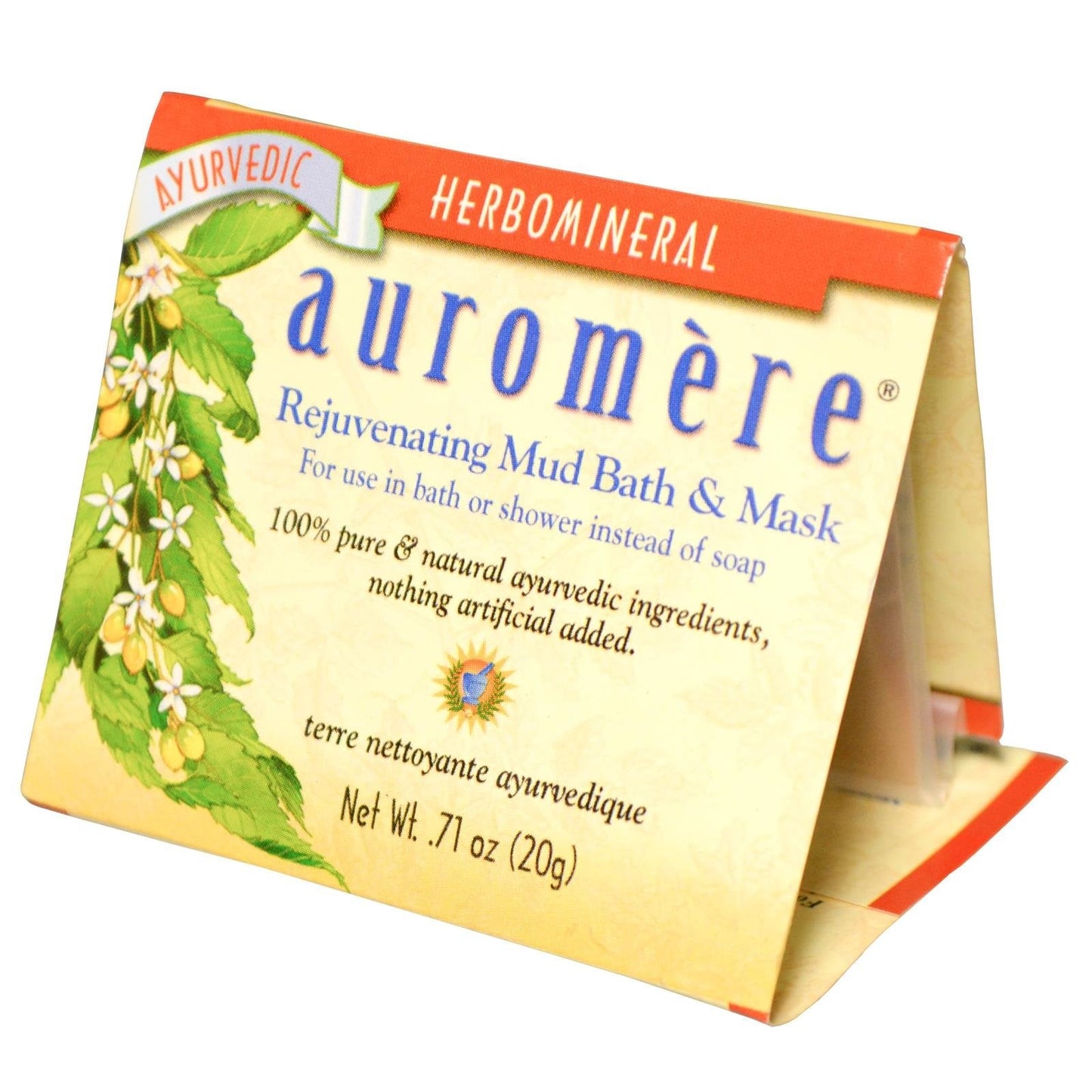 Auromere Ayurvedic Herbomineral Rejuvenating Mud Bath and Mask - 0.71 oz Beauty & Personal Care Auromere