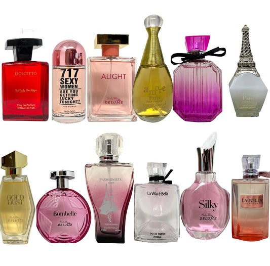A CENTER Perfume for Women Long Lasting Fragrance Eau de Parfum Floral & Sweet Women's Perfume Daily Used 3.4 Fluid Ounce(Random 5PCS) Beauty & Personal Care A CENTER