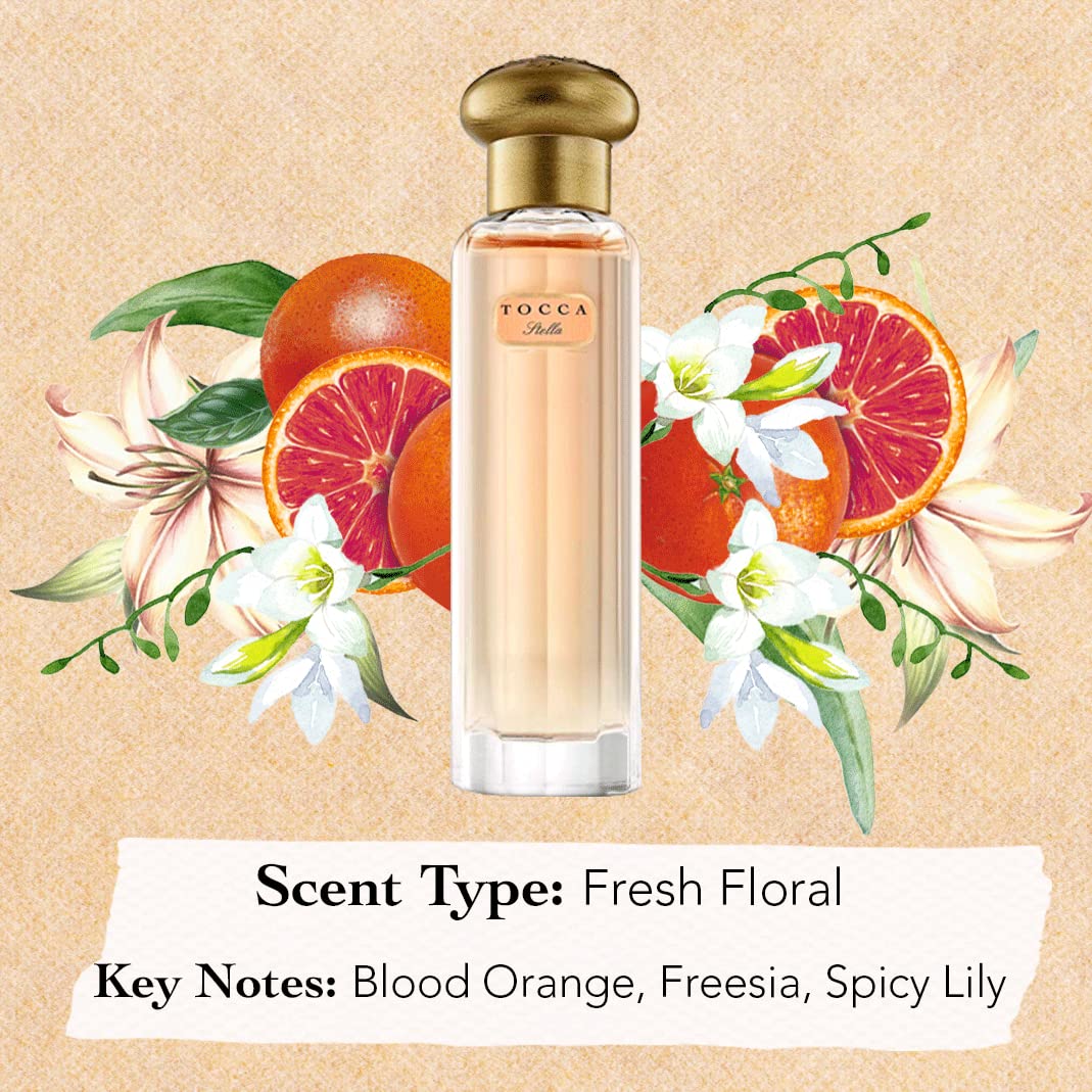 Tocca Women's Perfume, Stella Fragrance, 0.68 oz. (20 ml) - Fresh Floral, Blood Orange, Freesia, Spicy Lily Beauty & Personal Care Tocca