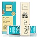 Onsen Secret Professional Nail Buffer Block | 4-Way Buffing for Natural Shine & Healthy Natural Nails - Includes 2 Extra Shine Pads, Salon-Quality Beauty & Personal Care MarvelsAura