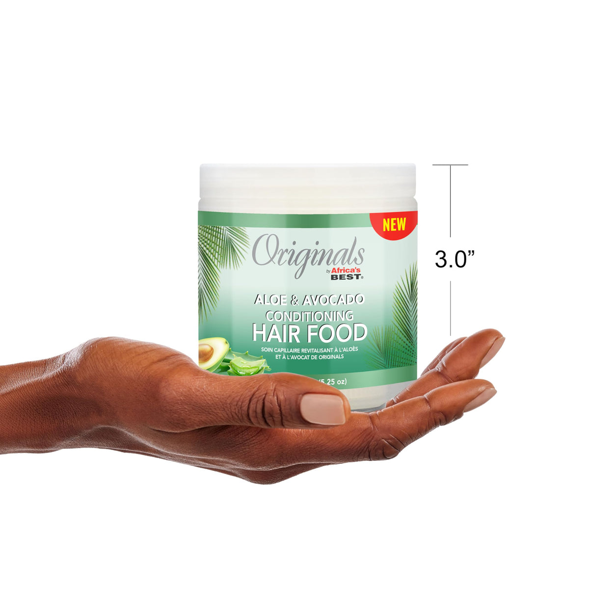 Originals by Africa's Best Aloe & Avocado Conditioning Hair Food - for Brittle, Dry Hair, 5.25 oz
