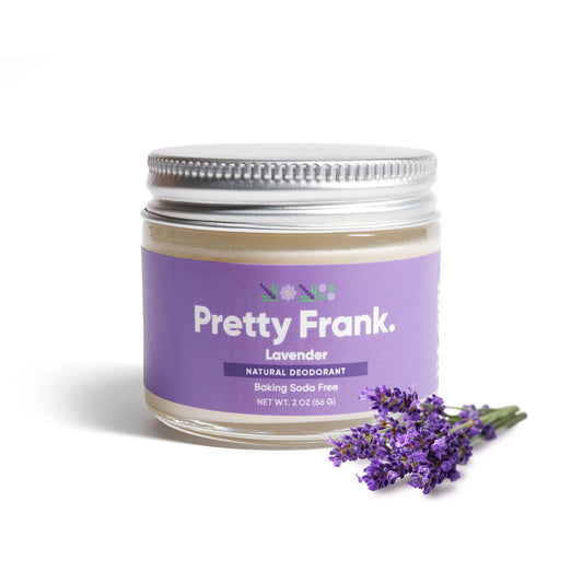 Pretty Frank Lavender Aluminum-Free Deodorant Paste (Formerly Primal Pit Paste) Baking Soda-Free - Sensitive Skin, Long-Lasting Odor Control for Women Beauty and Personal Care PRETTY FRANK