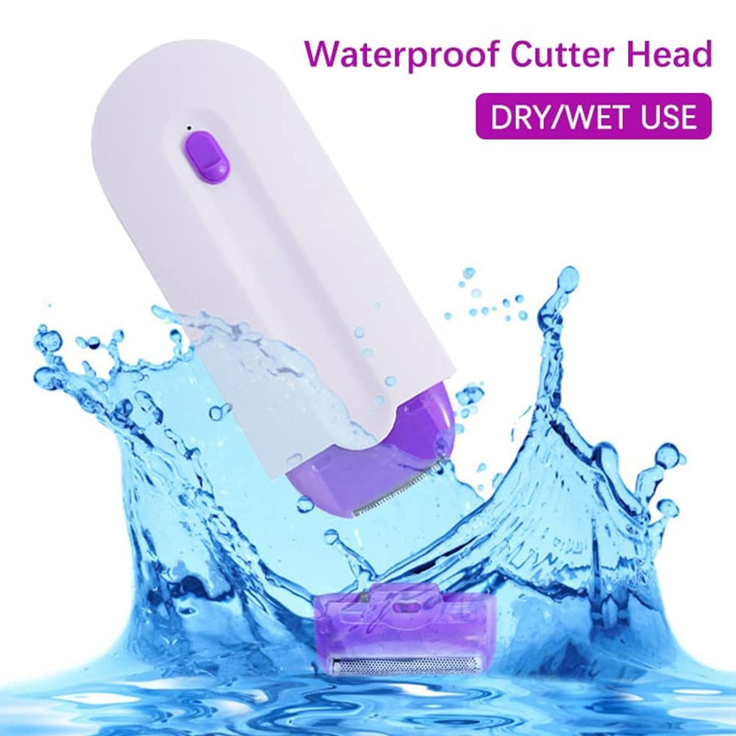 USB Rechargeable Painless Hair Removal Kit, Dual Use Women Hair Removal Tools, Touch Epilator Women, Induction Body Shaver for Bikini Legs Beauty and Personal Care YUYTE