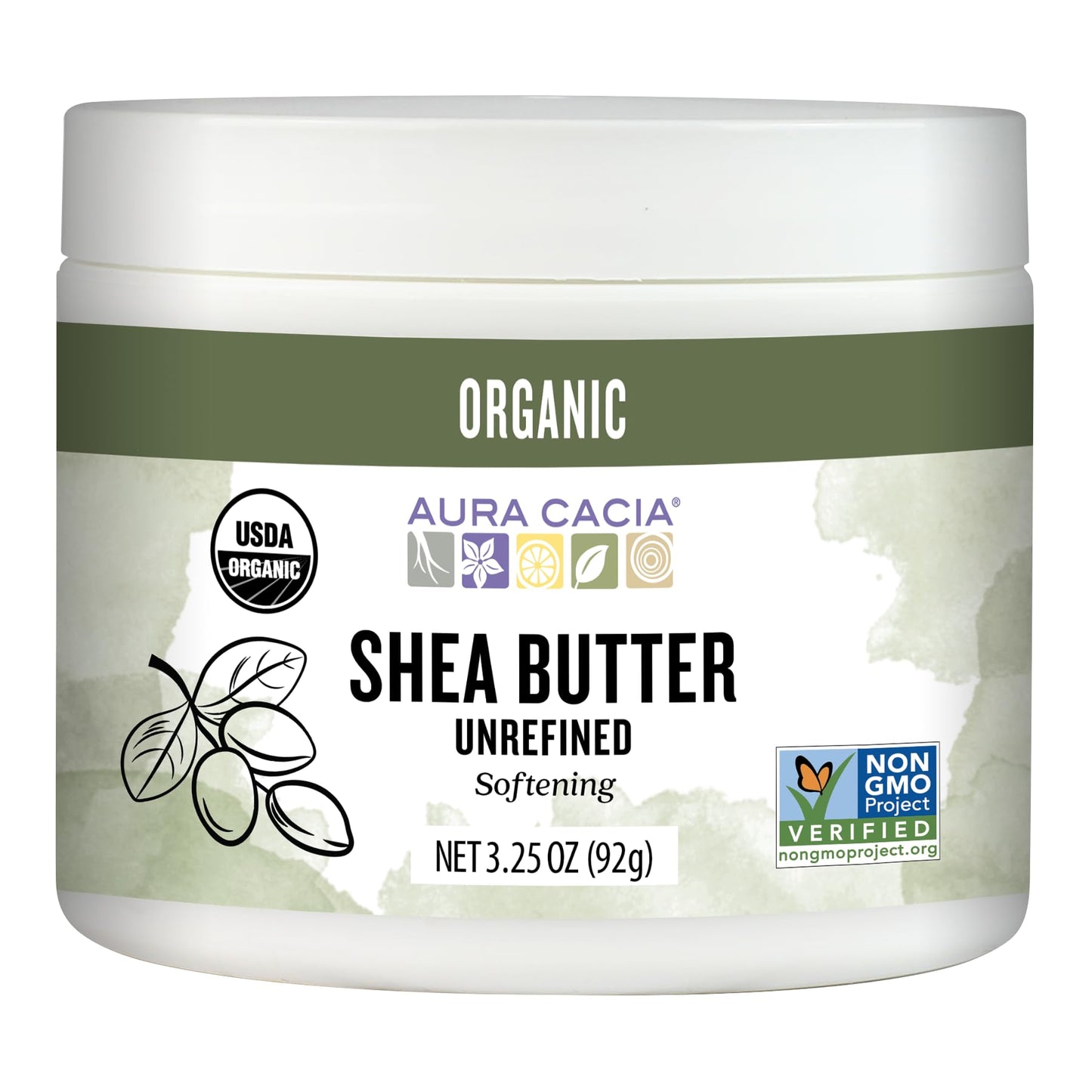 Aura Cacia Organic Shea Butter | Unrefined Body Care | 3.25 oz. Beauty & Personal Care Aura Cacia