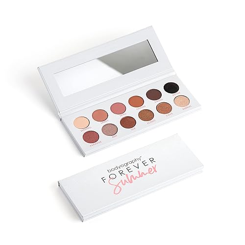 Bodyography Forever Summer Eyeshadow Palette for Women - 0.24 oz Eye Shadow Beauty & Personal Care Bodyography
