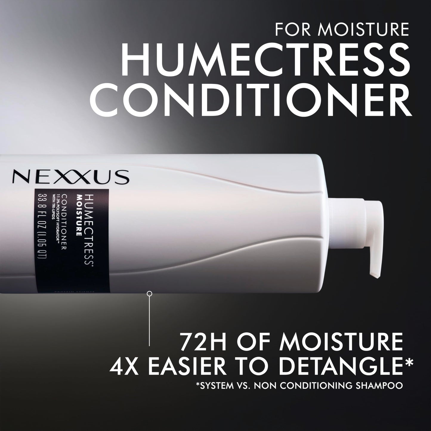Nexxus, Humectress Conditioner for Ultimate Moisture for Dry Hair Powered by Polysoft Hydrator Technology with Tri-lipids, 33.8 Ounce Beauty & Personal Care Nexxus