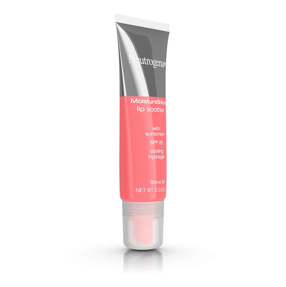 Neutrogena MoistureShine Lip Soother Gloss with SPF 20 Sun Protection, High Gloss Tinted Lip Moisturizer with Hydrating Glycerin and Soothing Cucumber Beauty & Personal Care Neutrogena