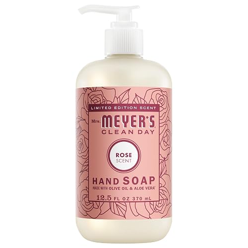 MRS. MEYER'S CLEAN DAY Hand Soap, Rose Scent, 12.5 Fl Oz Bottle Beauty & Personal Care Mrs. MEYER'S