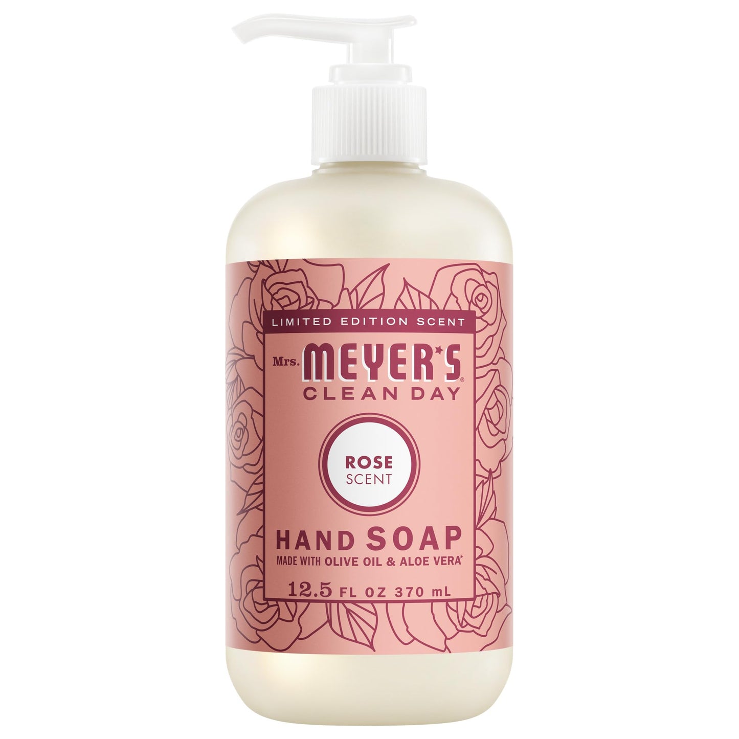 MRS. MEYER'S CLEAN DAY Hand Soap, Rose Scent, 12.5 Fl Oz Bottle Beauty & Personal Care Mrs. MEYER'S