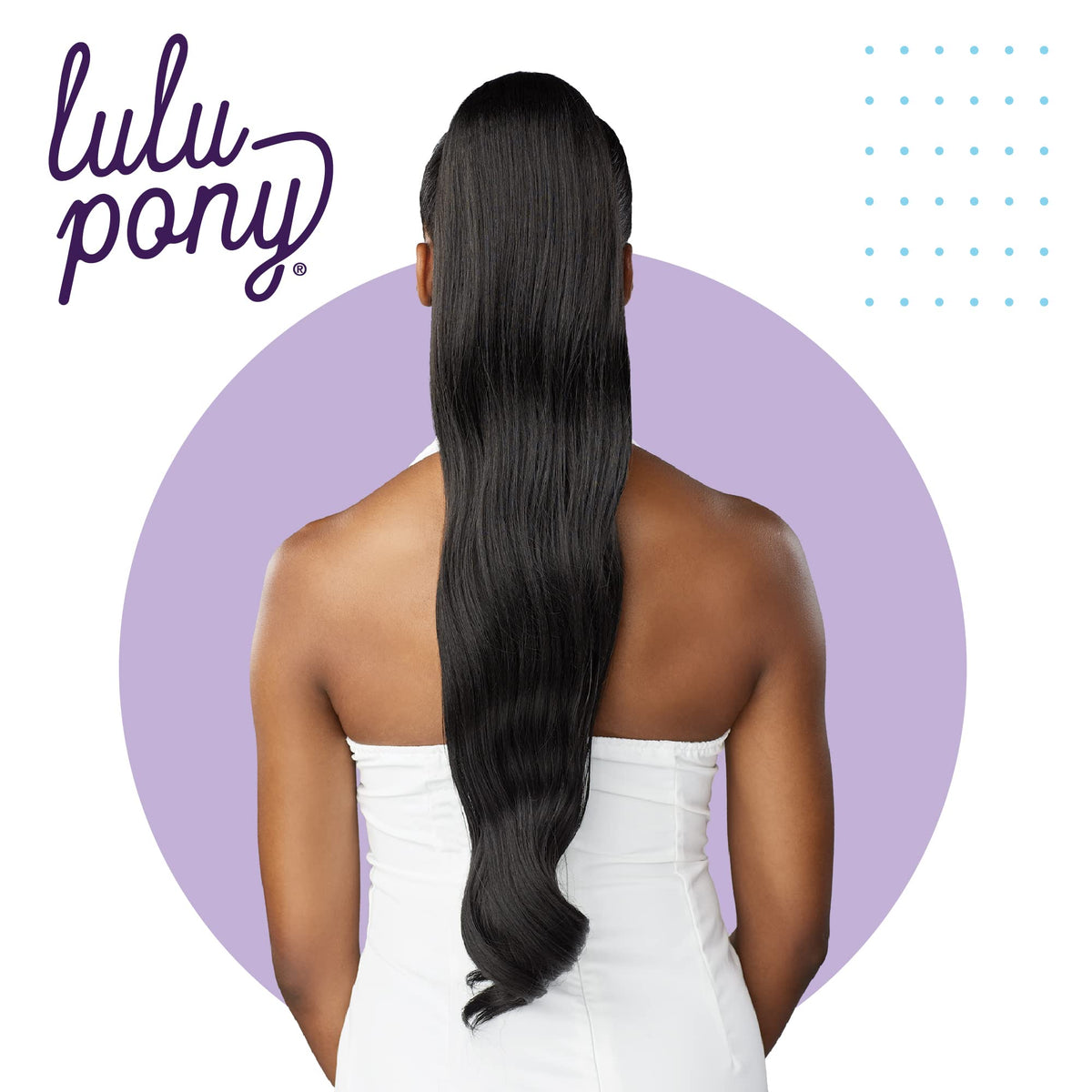 Sensationnel Lulupony Tail Ponytail Drawstring-Wini,4 MEDBROWN