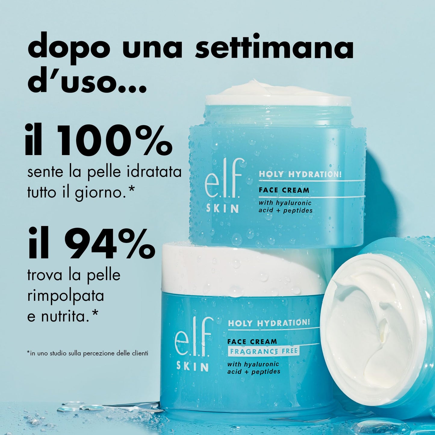 Hello Hydration face Moisture Cream Supreme 1.80oz, 50 g. Beauty & Personal Care e.l.f.
