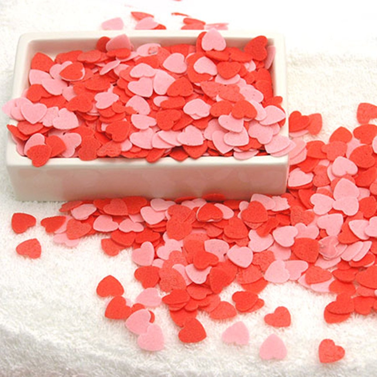 Scented Hearts Bath Confetti Beauty & Personal Care Wrapables
