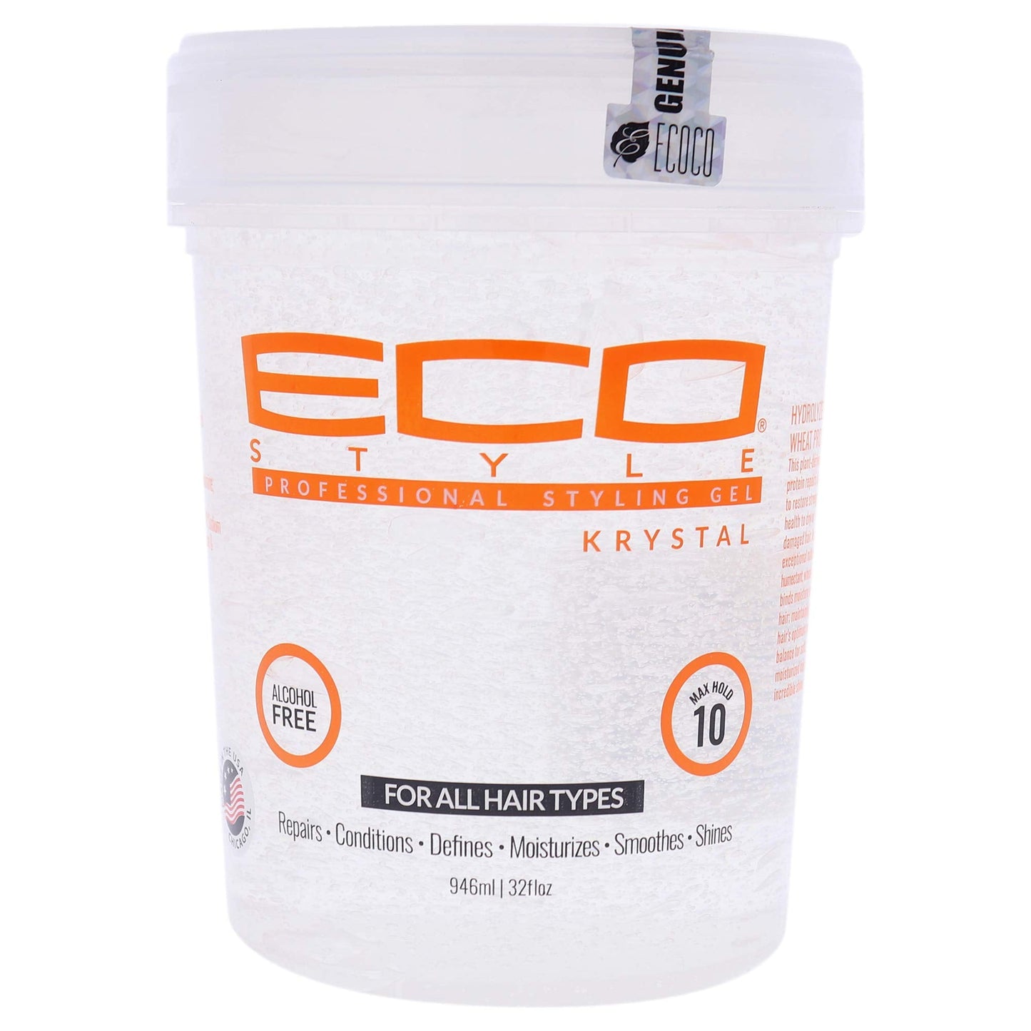 ECOCO Eco Styler Krystal Styling Gel, 32 Oz, Pack of 2 Beauty & Personal Care Eco Style