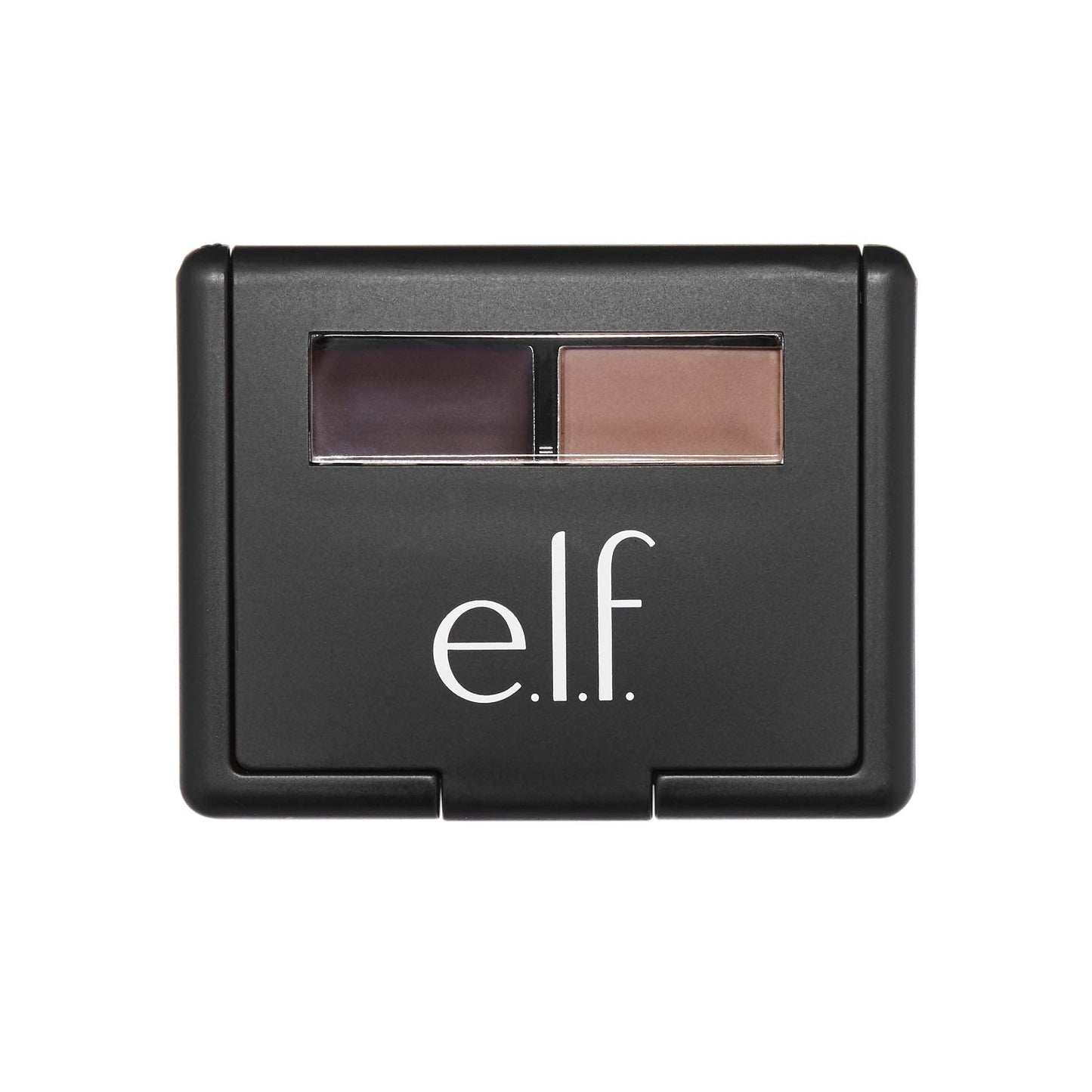 e.l.f. Eyebrow Kit, Brow Powder and Wax Duo, Long Lasting, Fuller, Thicker, Brush Included, 0.3 Oz, Dark, 1 Count Beauty & Personal Care e.l.f.