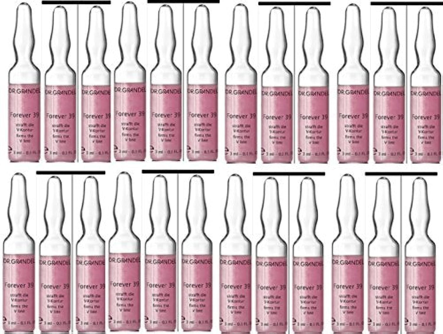Dr. Grandel Forever 39 Ampoule 24 X 3 Ml. For a Youthful, Firmed Facial Contour Beauty & Personal Care Dr. Grandel