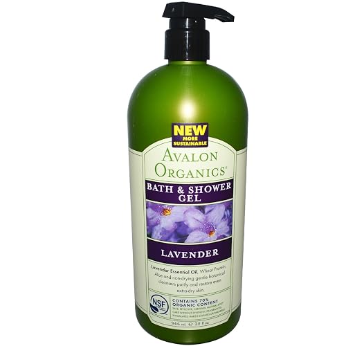 Avalon Organic Botanicals, Bath & Shower Gel, Lemon, 12 oz Beauty & Personal Care Avalon Organics
