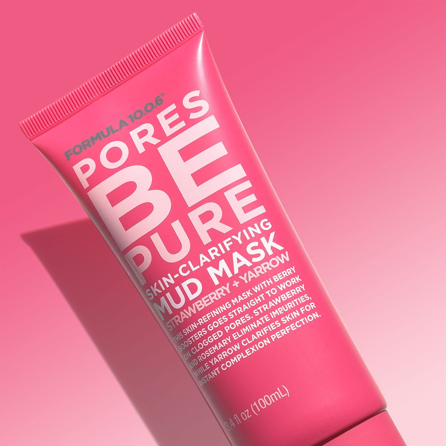 FORMULA 10.0.6 - Pores Be Pure Skin-Clarifying Mud Mask 3.4 fl oz (100ml) Beauty & Personal Care FORMULA 10.0.6