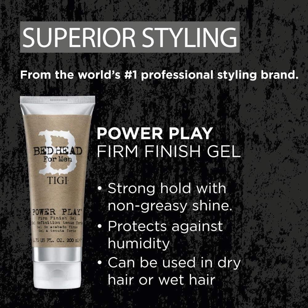 Bed Head for Men Power Play Firm Finish Gel, 6.76 Fluid Ounce Beauty & Personal Care TIGI