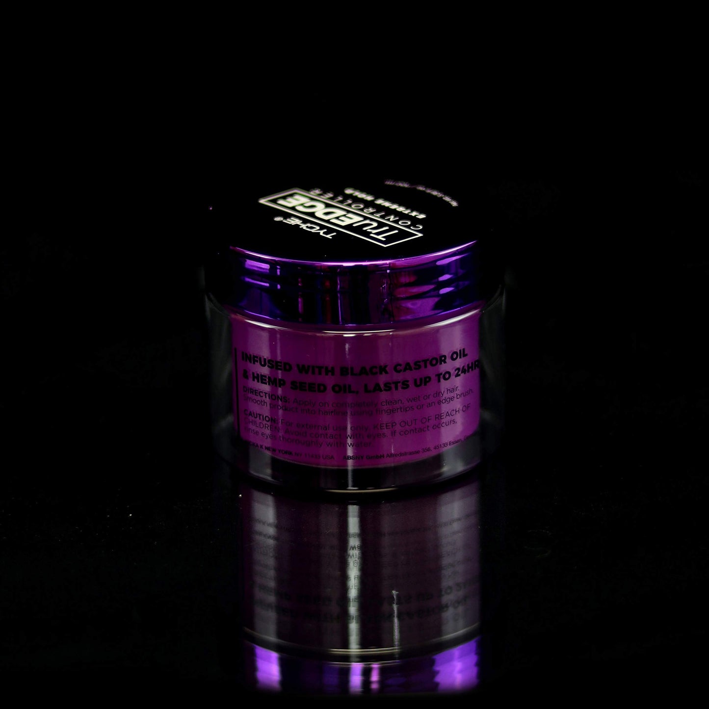 Tyche TruEDGE Controller Extreme Hold Water-Based Pomade - Ntaural Shine & Non-Flaky Scented Edge Control - Perfect for Hair-Braiding (Grape) Beauty & Personal Care Tyche