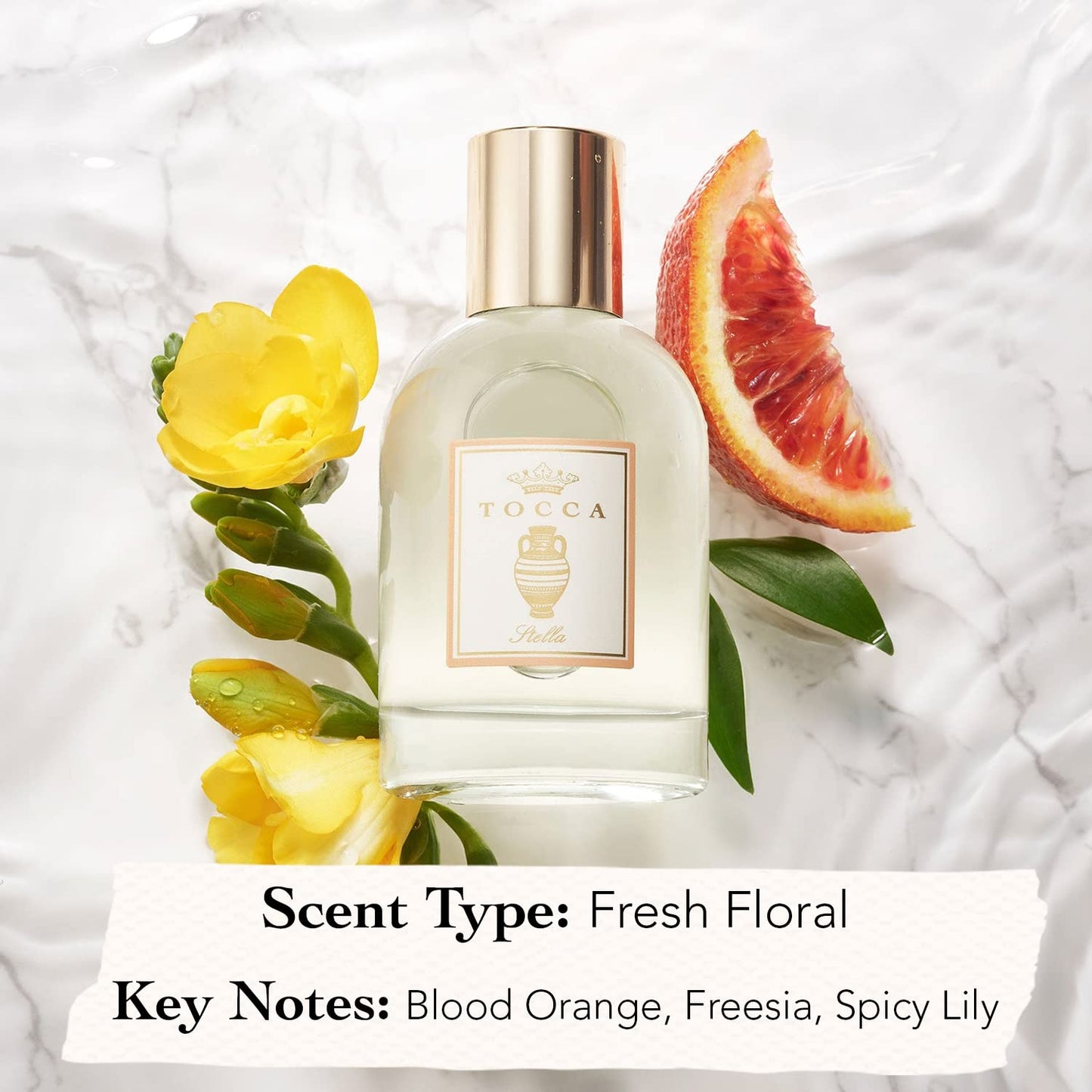 Tocca Stella Scented Dry Body Oil, 3.4 Fl Oz - Olio Sublime Profumato Body Fragrance Featuring Blood Orange, Freesia & Spicy Lily Beauty & Personal Care Tocca