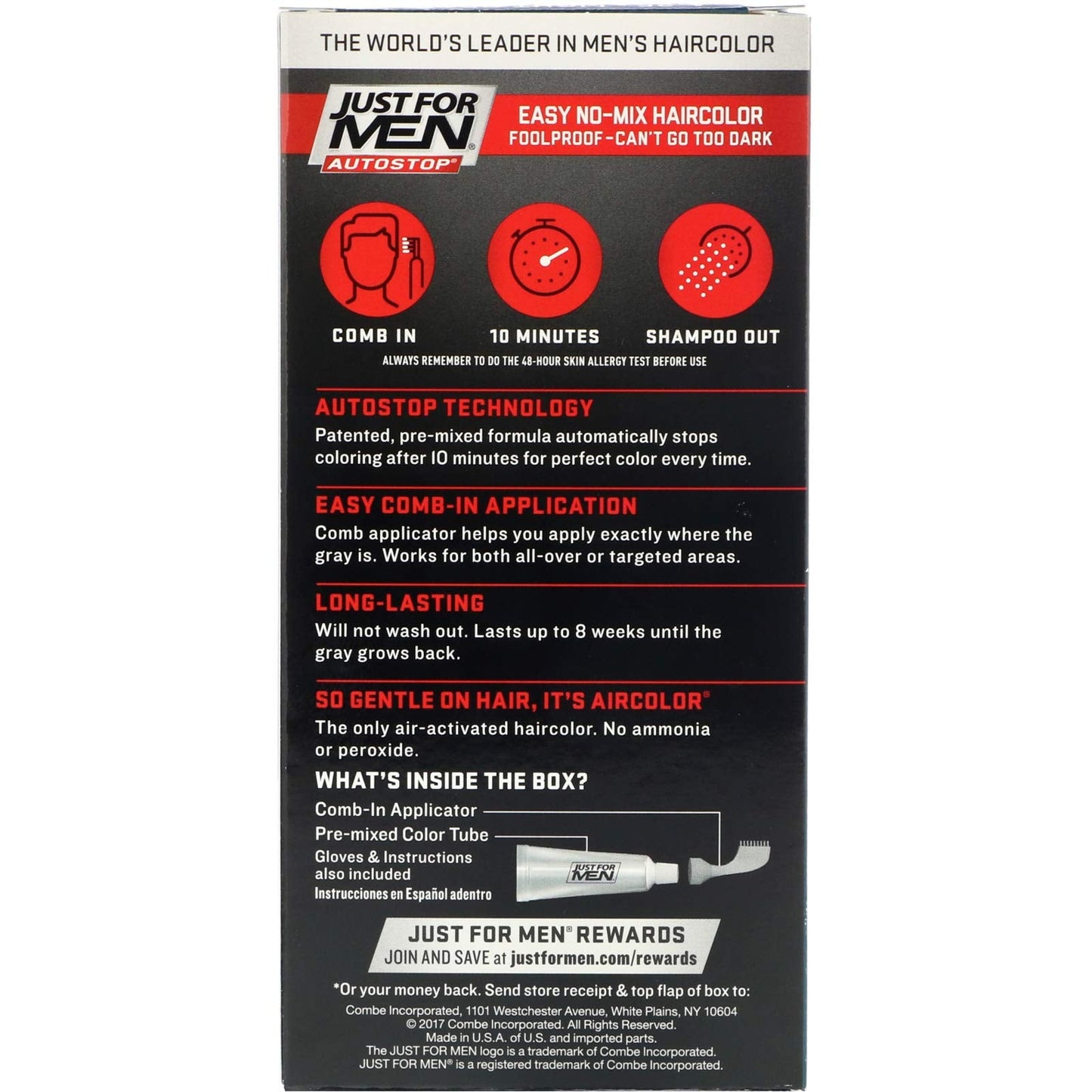 JUST FOR MEN Men AutoStop Foolproof Haircolor, Light Brown A-25 1 Kit (Pack of 5) Beauty & Personal Care Just for Men