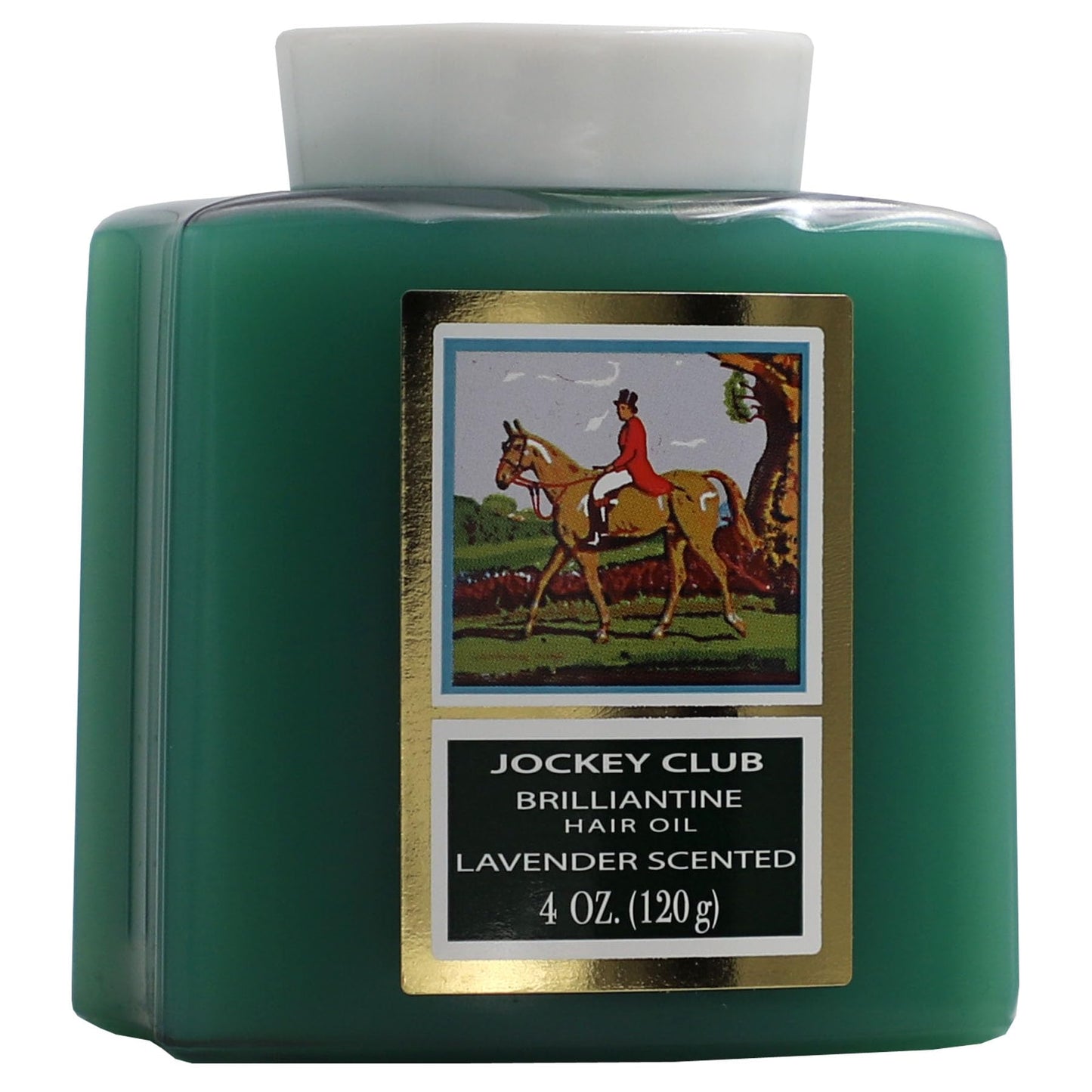 Jockey Club Solid Brilliantine Hair Styling Oil, Helps Softens All Hair Types, Lavender Scented, 4 Fl Oz Plastic Jar Beauty & Personal Care Midway Importing
