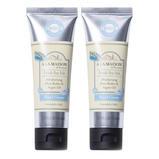 A LA MAISON Moisturizing Cream, Fresh Sea Salt - Uses: Hand, Argan Oil, Pure Shea Butter, Essential Oils, Plant Based, Cruelty-Free, SLS and Paraben Beauty & Personal Care A LA MAISON