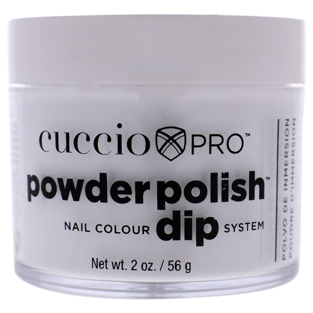 Cuccio Colour Powder Nail Polish, Clear, 2 Ounce, Pack of 1