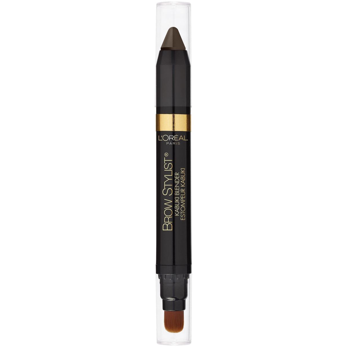 L'Oreal Paris Brow Stylist Kabuki Blender Brow Crayon, Brunette, 0.05 oz. Beauty & Personal Care L'Oreal Paris