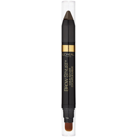 L'Oreal Paris Brow Stylist Kabuki Blender Brow Crayon, Brunette, 0.05 oz. Beauty & Personal Care L'Oreal Paris