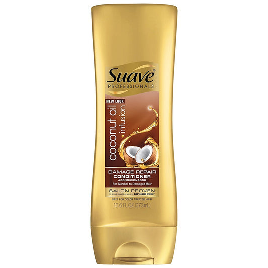 Suave Professionals Damage Repair Conditioner Coconut Oil Infusion 12.6 oz Beauty & Personal Care Suave
