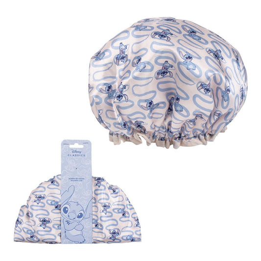CERDÁ LIFE'S LITTLE MOMENTS - Waterproof and Adjustable Stitch Shower Cap - Stitch Shower Cap Ideal for Shower, Spa and Travel Beauty and Personal Care CERDÁ LIFE'S LITTLE MOMENTS